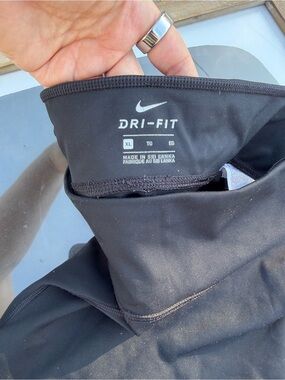 Nike Dri-Fit Black Performance Leggings Running